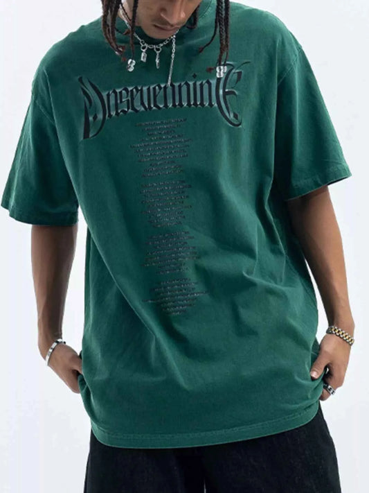 Men's Short Sleeve Oversized T-Shirt