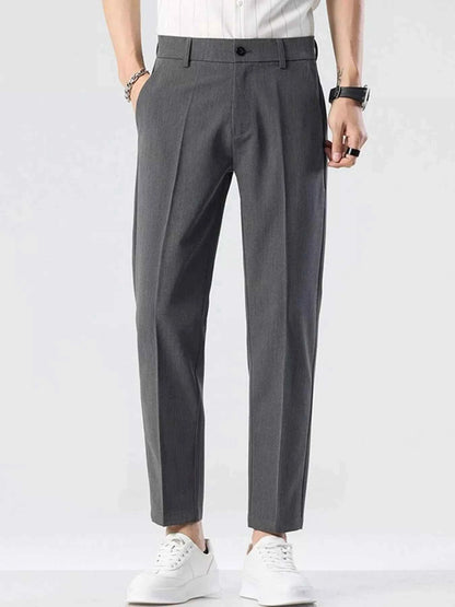 Men's Straight-Leg Casual Pants
