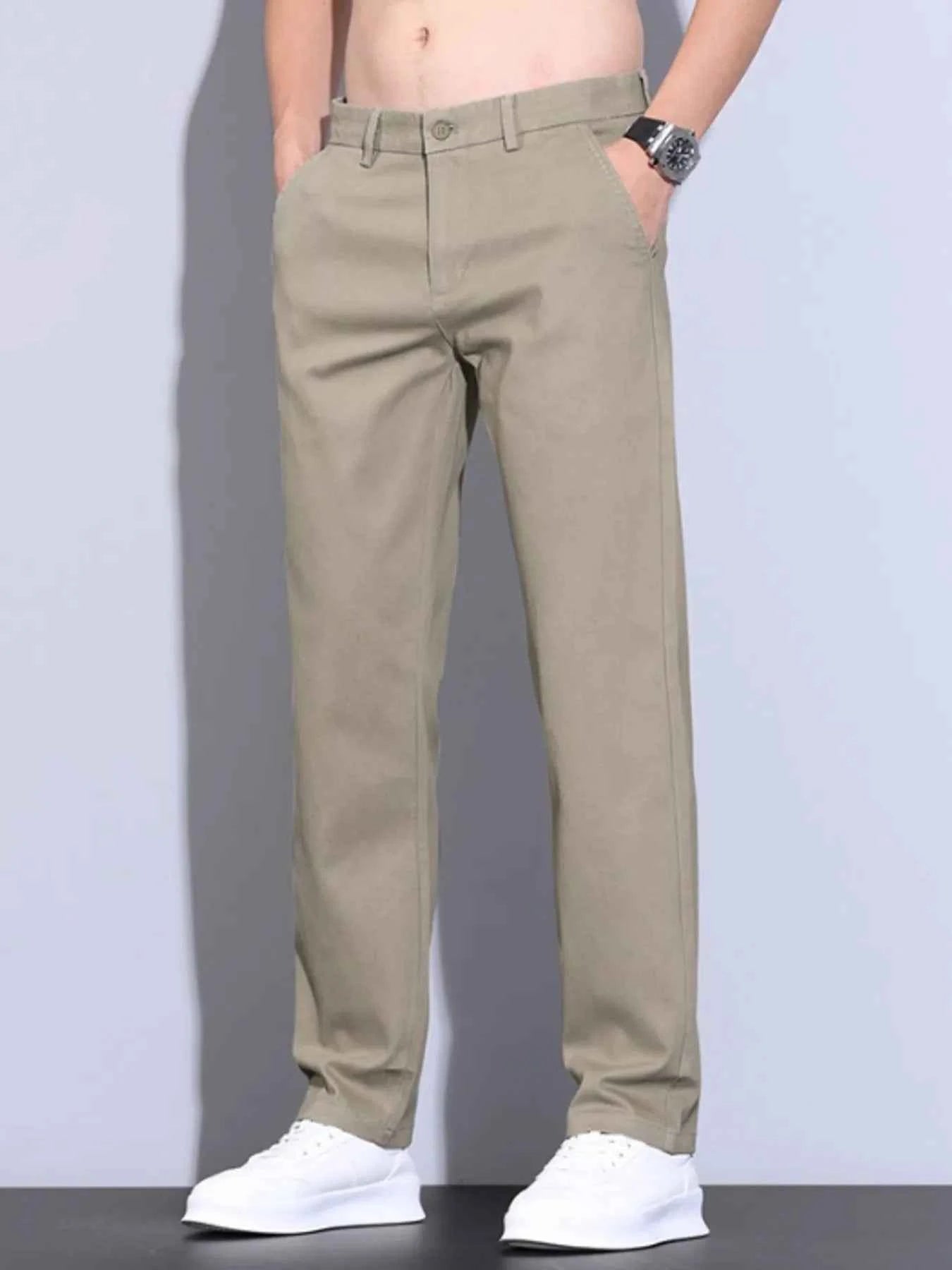 Men's Casual Pants with Pockets