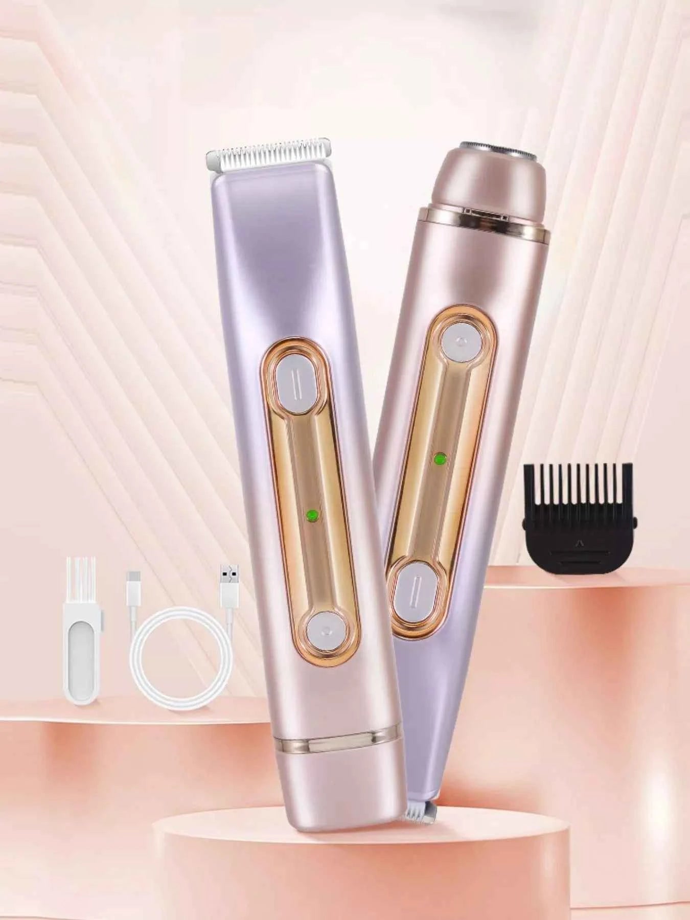 2-in-1 Painless Electric Hair Removal