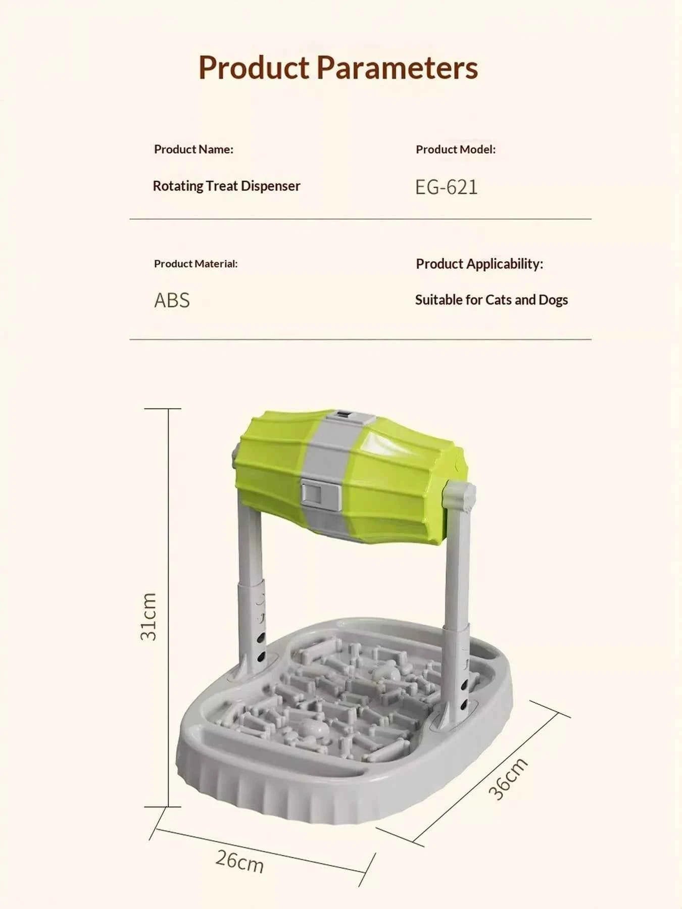 Adjustable Height Pet Feeding Station