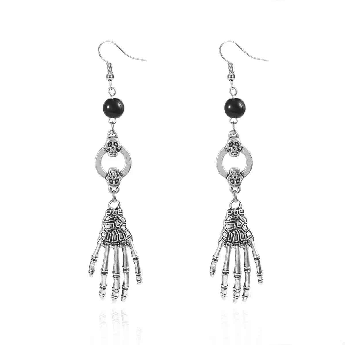Halloween Skeleton Hand Drop Earrings