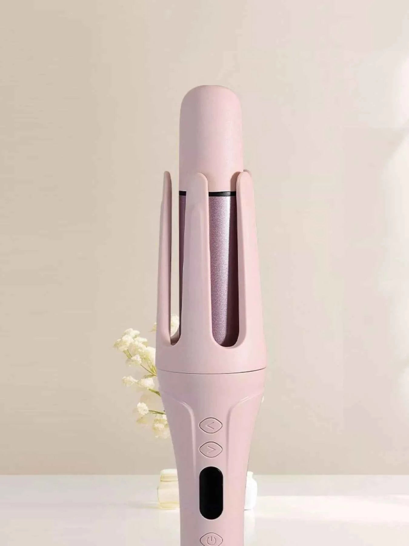 Large Wave Automatic Rotating Curling Iron with 4-Level Temperature Control
