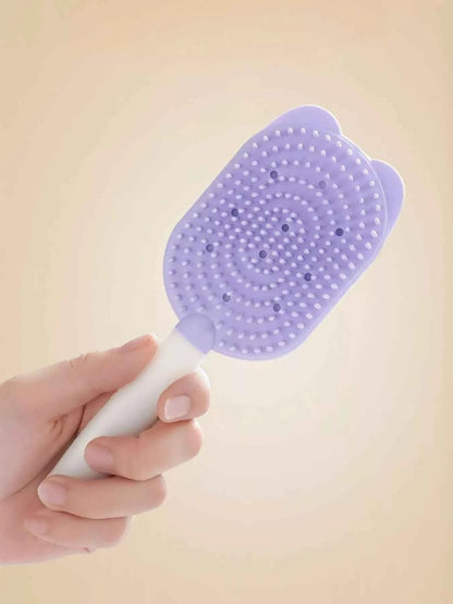 Gentle Silicone Pet Hair Remover Brush