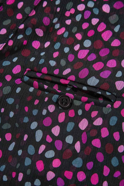 Polka Dot Button Up Shirt