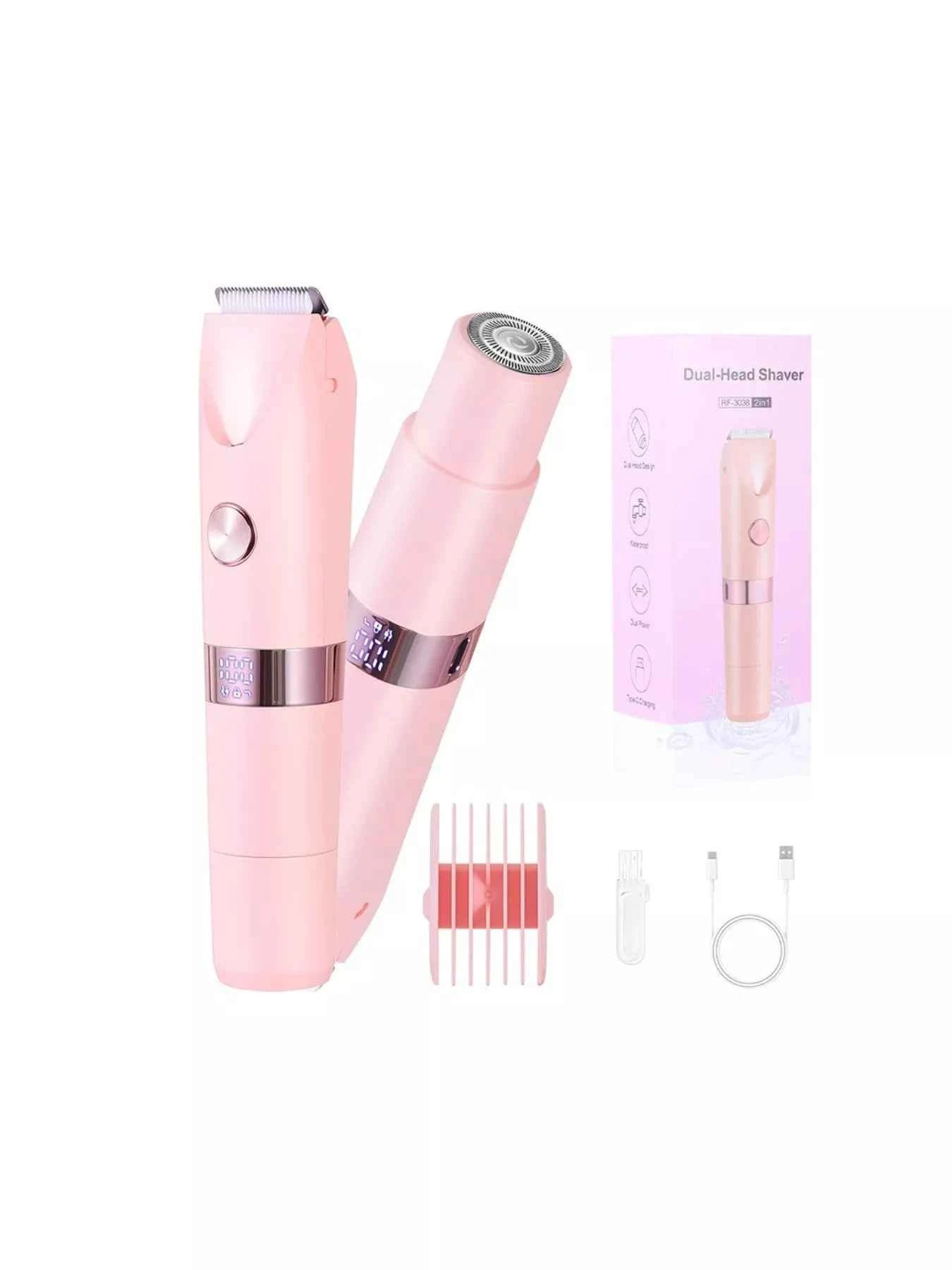2-in-1 Painless Electric Hair Removal