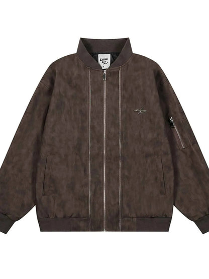 Men's Zip Up Long Sleeve Jacket