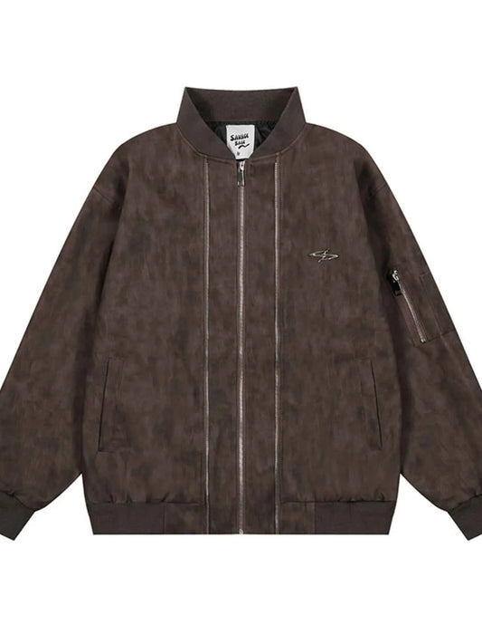 Men's Zip Up Long Sleeve Jacket