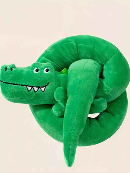 Long Animal Design Squeaky Pet Plush Toys