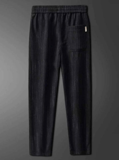 Men's Plus Size Drawstring Wide Leg Pants