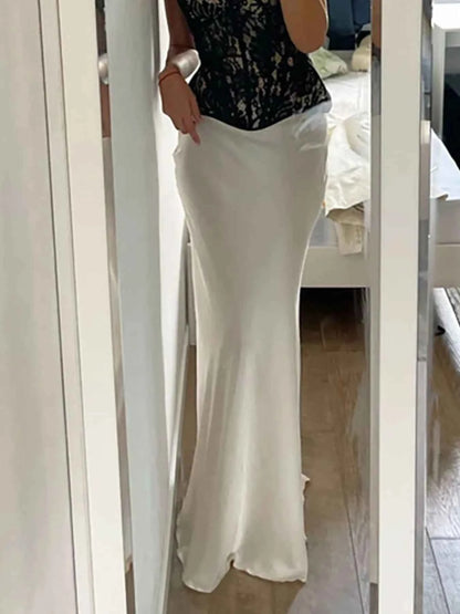 High-Waisted Maxi Skirt