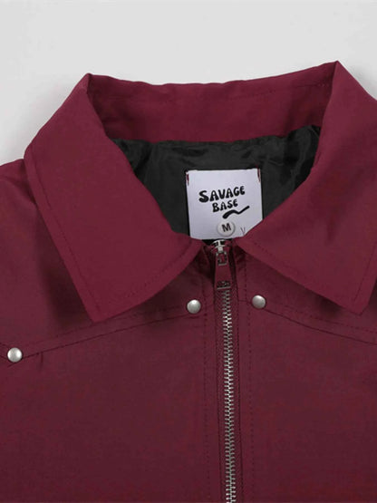 Men's Zip Up Long Sleeve Jacket