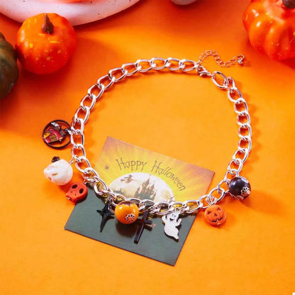 Halloween Charm Chain Necklace