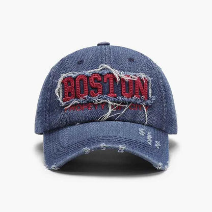 Letter Adjustable Cotton Baseball Cap