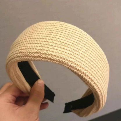 Knitted Wide Padded Headband