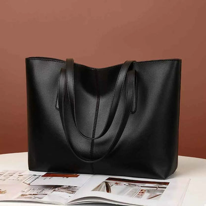 PU Leather Tote Bag