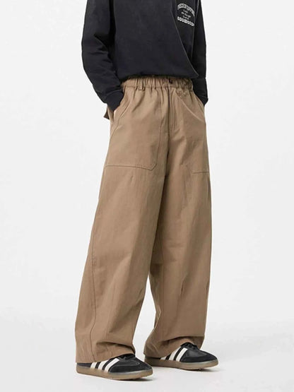 Men's Wide Leg Cargo Pants