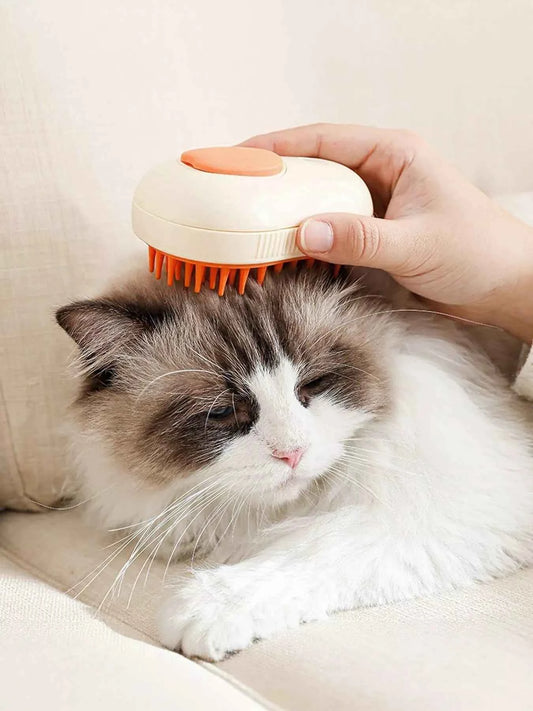 Gentle Silicone Bristle Pet Shower Brush