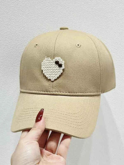 Heart Adjustable Baseball Cap