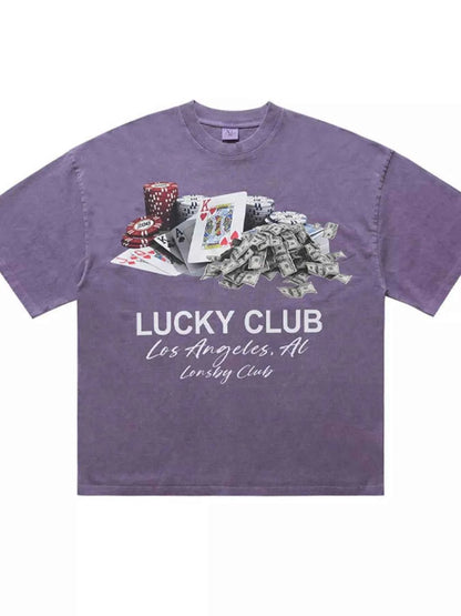 Men's Graphic Round Neck Short Sleeve T-Shirt