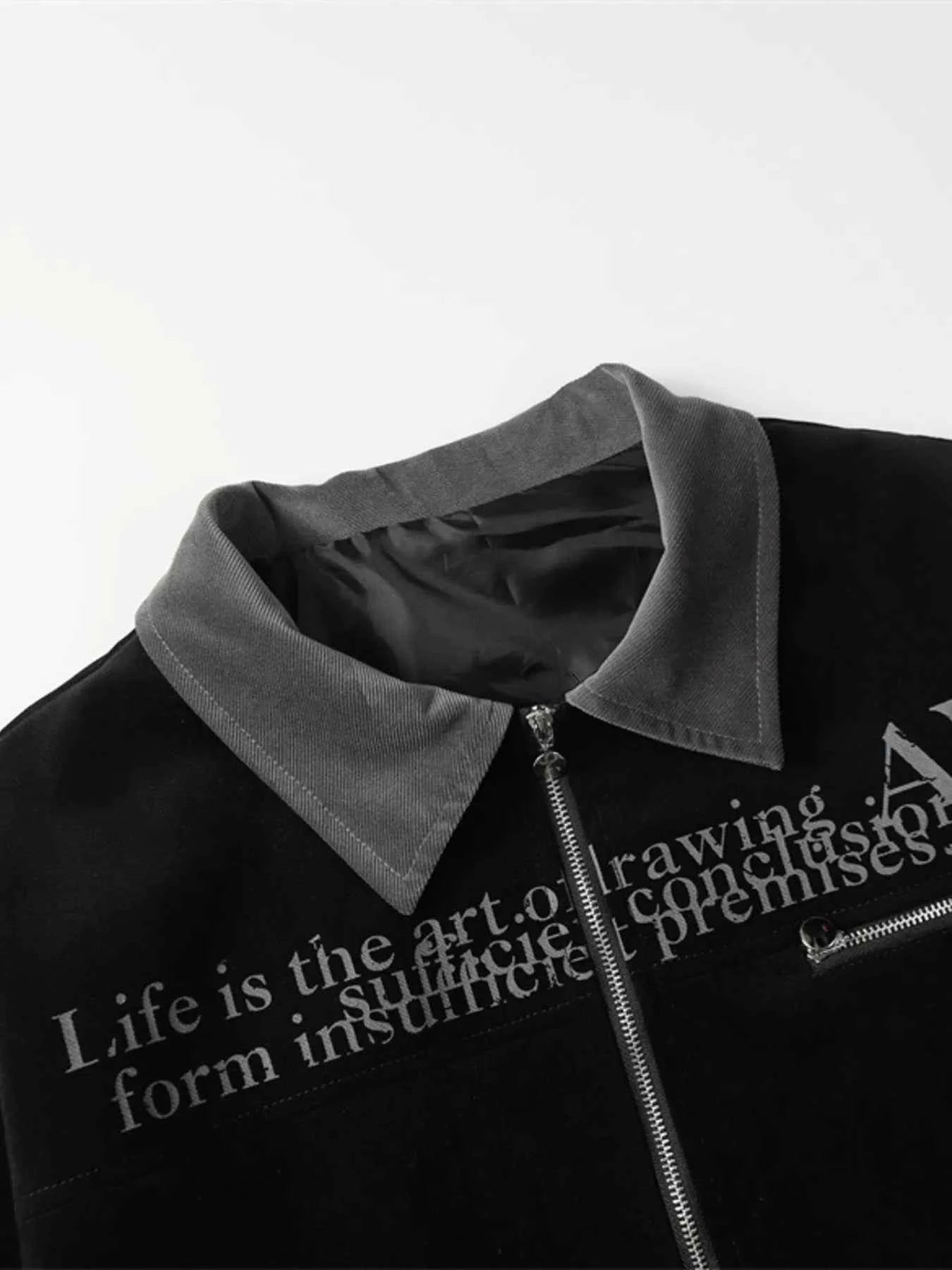 Men's Zip Up Long Sleeve Jacket