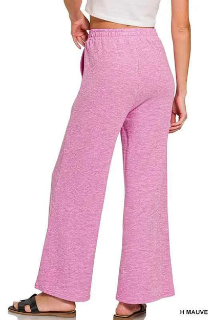 Zenana Cotton Slub Tank & Pants Set