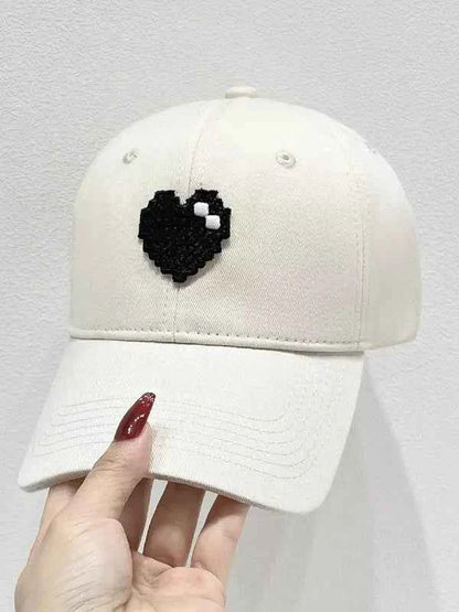 Heart Adjustable Baseball Cap