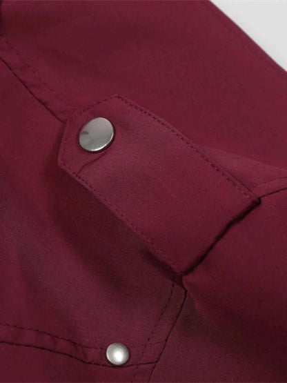 Men's Zip Up Long Sleeve Jacket