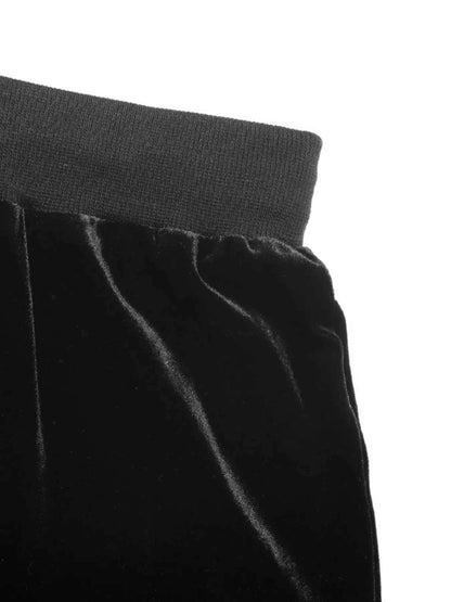 Wide-Leg Drawstring Pants