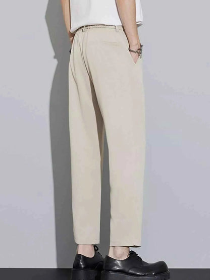 Men's Plus Size Straight Leg Casual Pants