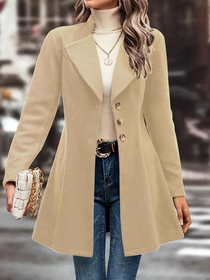 Button Up Longline Coat