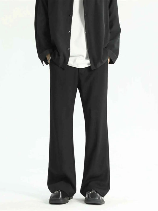 Men's Full Size Classic Bootcut Pants Plus Size