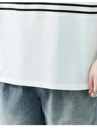 Men's Plus Size Button Detail Short Sleeve Polo