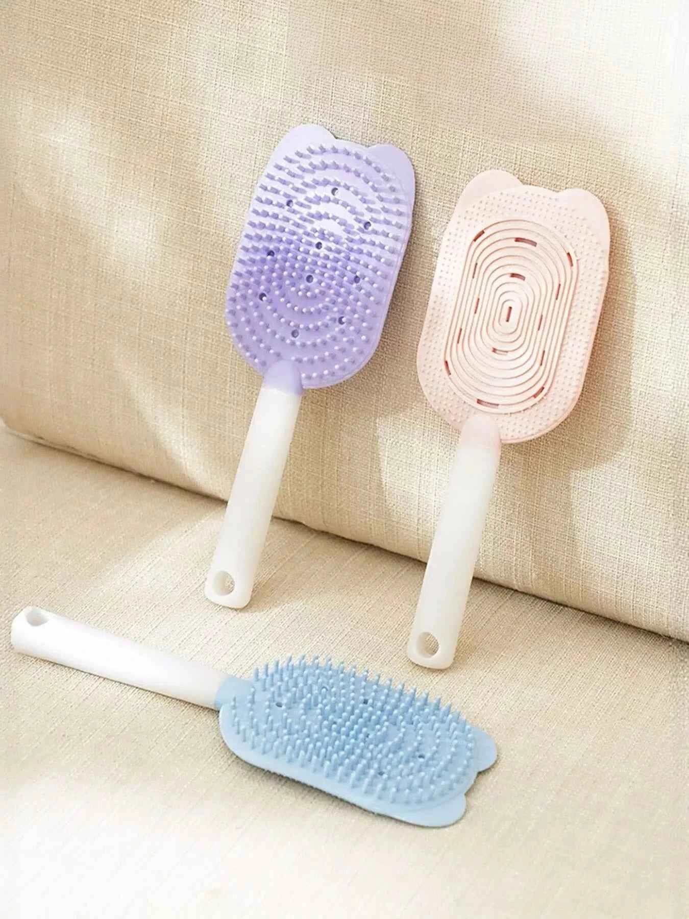Gentle Silicone Pet Hair Remover Brush