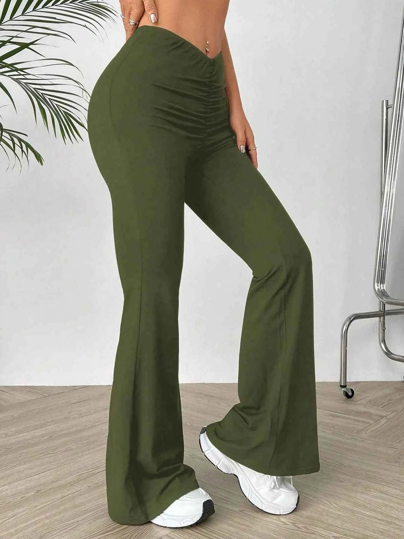 High Waisted Flare Pants
