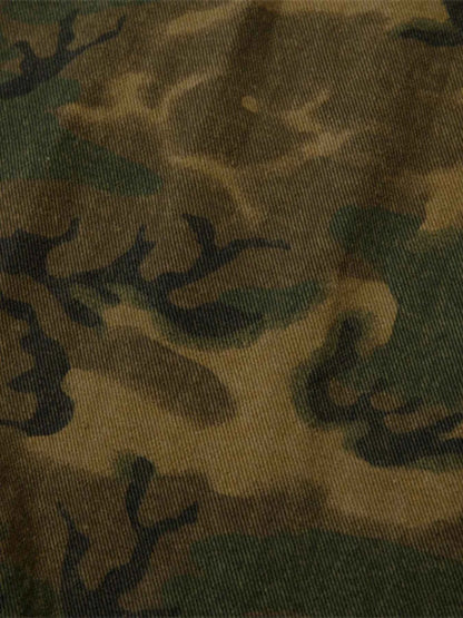 Men's Camouflage Zip Up Hooded Windbreaker Jacket