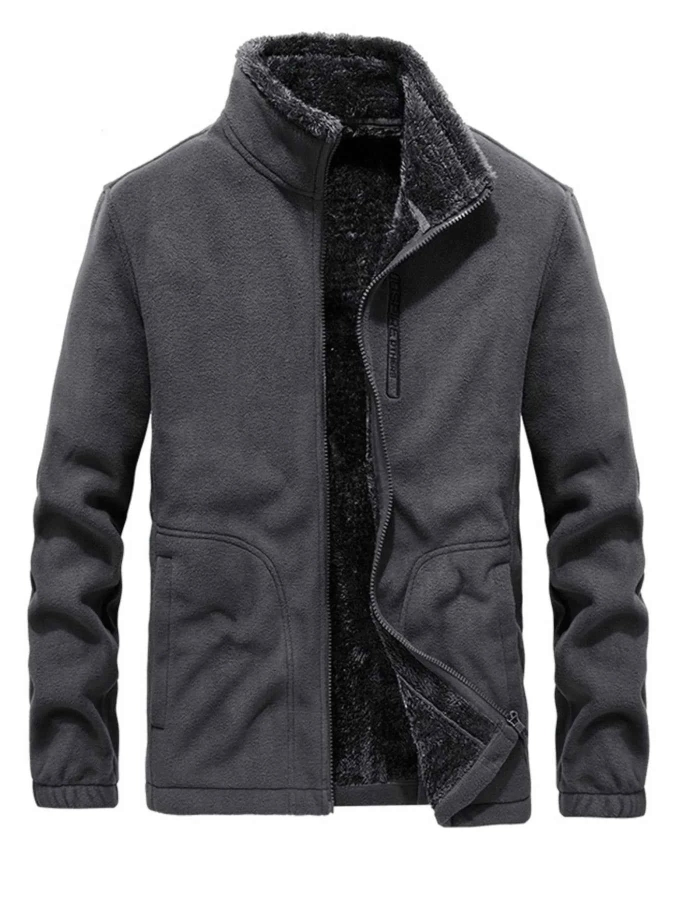Men's Zip Up Long Sleeve Jacket