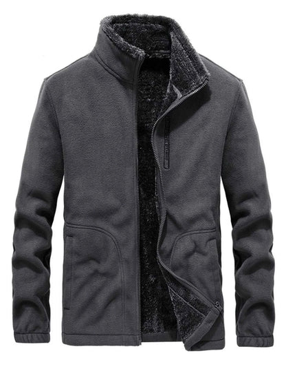 Men's Zip Up Long Sleeve Jacket