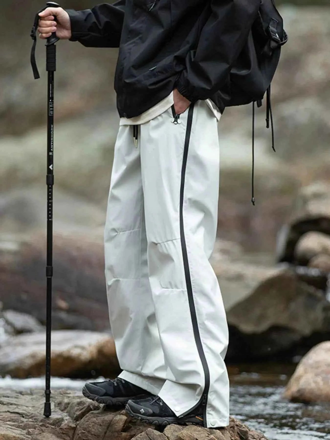 Men's Outdoor Tactical Cargo Pants with Multiple Pockets