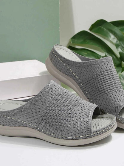 Mesh Open Toe Sandals