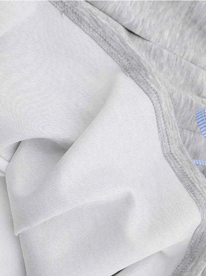 Drawstring Pleated Mini Skirt