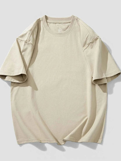 Men's Full Size Round Neck Short Sleeve T-Shirt Plus Size