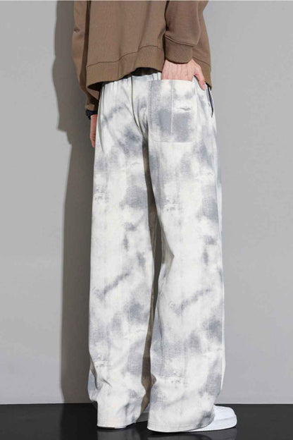 Men's Tie-Dye Loose Fit Casual Pants