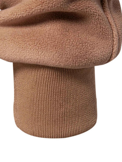 Men's Quilted Snap Down Long Sleeve Jacket