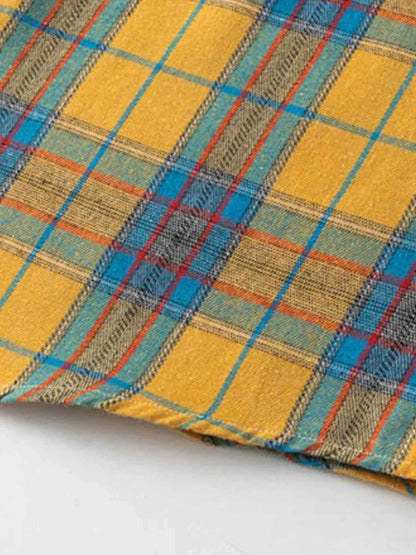 Men's Plus Size Button Up Long Sleeve Shirt