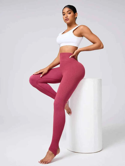 High Waist Stirrup Active Leggings