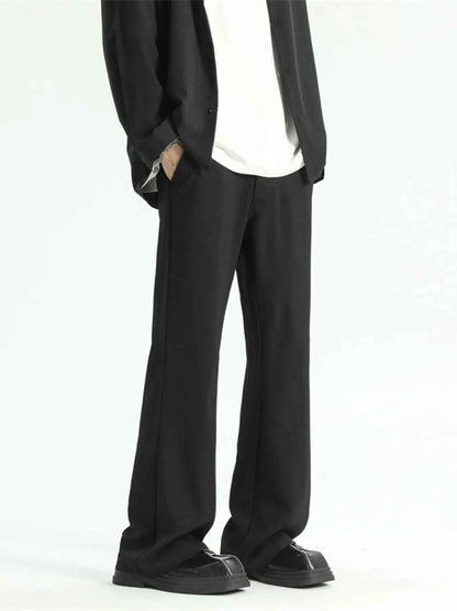 Men's Full Size Classic Bootcut Pants Plus Size