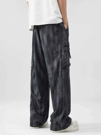 Men's Multi-Pocket Drawstring Cargo Pants