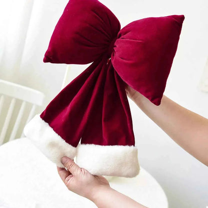 Christmas Velvet Bow Hanging Ornament