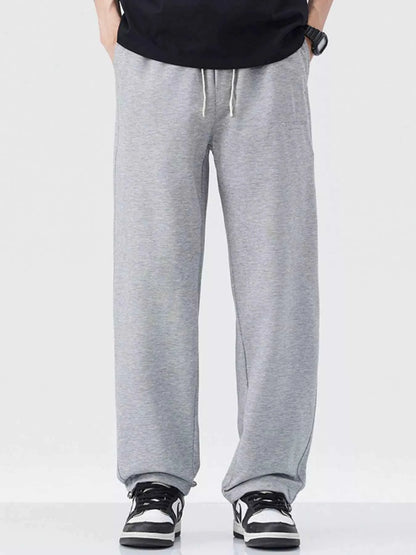 Men's Plus Size Drawstring Relaxed Fit Casual Pants